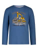 Salt and Pepper Longsleeve in Blau