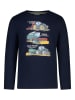 Salt and Pepper Longsleeve in Dunkelblau