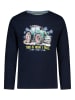 Salt and Pepper Longsleeve in Dunkelblau