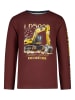 Salt and Pepper Longsleeve in Bordeaux