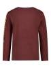 Salt and Pepper Longsleeve in Bordeaux