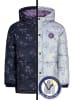 Salt and Pepper Doorgestikte jas donkerblauw