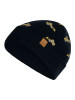 Salt and Pepper Czapka beanie w kolorze czarnym
