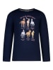 Salt and Pepper Longsleeve in Dunkelblau