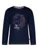 Salt and Pepper Longsleeve in Dunkelblau