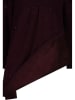 Salt and Pepper Jurk bordeaux