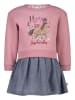 Salt and Pepper Kleid in Rosa/ Blau