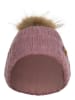 Salt and Pepper Czapka beanie w kolorze jasnoróżowym
