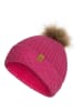 Salt and Pepper Beanie in Pink