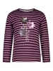 Salt and Pepper Longsleeve in Lila/ Rosa