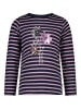 Salt and Pepper Longsleeve in Dunkelblau/ Rosa