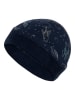 Salt and Pepper Beanie in Dunkelblau