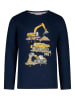 Salt and Pepper Longsleeve in Dunkelblau