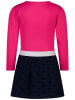 Salt and Pepper Kleid in Pink/ Dunkelblau