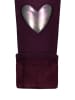 Salt and Pepper Leggings in Bordeaux