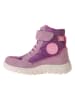 Naturino Leder-Boots "Neusi" in Rosa/ Lila