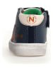 Naturino Leren sneakers "Pinn" grijs/donkerblauw
