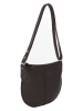 SPIKES & SPARROW Leder-Schultertasche "Hortense" in Dunkelbraun - (B)30 x (H)24 x (T)1 cm