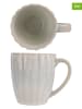 Cosy&Trendy 2er-Set: Kaffeetassen "Astera Pure" in Weiß - 350 ml