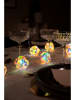 Konstsmide Led-lichtketting "Baubles" meerkleurig - (L)165 cm