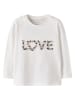 Longsleeve "Pnona" in Weiß