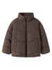 name it Doorgestikte jas "Forty" bruin