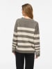 Vila Sweter "Viliga" w kolorze kremowo-szarym