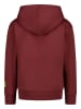 Salt and Pepper Hoodie bordeaux