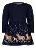 Kleid in Dunkelblau