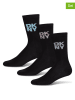 DKNY 3er-Set: Socken in Schwarz