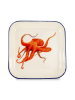 WD lifestyle Półmisek "Octopus" w kolorze kremowo-pomarańczowym - 30 x 30 cm