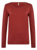 Longsleeve "Pylle" roodbruin