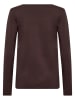 soyaconcept Longsleeve "Pylle" donkerbruin