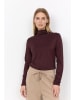 soyaconcept Longsleeve "Marica" in Dunkelbraun