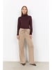 soyaconcept Longsleeve "Marica" in Dunkelbraun