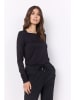 soyaconcept Longsleeve "Marica" in Schwarz