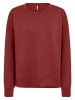 soyaconcept Sweatshirt "Banu" in Rotbraun