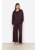 soyaconcept Bluza "Banu" w kolorze ciemnofioletowym