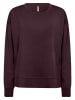 soyaconcept Sweatshirt "Banu" in Aubergine