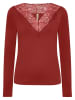 soyaconcept Longsleeve "Marica" in Rotbraun