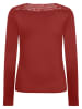 soyaconcept Longsleeve "Marica" in Rotbraun