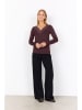 soyaconcept Longsleeve "Marica" in Dunkelbraun