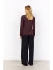 soyaconcept Longsleeve "Marica" in Dunkelbraun