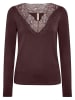 soyaconcept Longsleeve "Marica" in Dunkelbraun