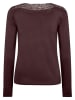 soyaconcept Longsleeve "Marica" in Dunkelbraun