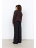 soyaconcept Cardigan "Onyx" in Dunkelbraun