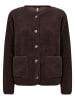 soyaconcept Cardigan "Onyx" in Dunkelbraun