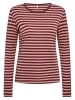 soyaconcept Longsleeve "Helle" in Bordeaux/ Rosa