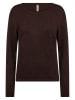 soyaconcept Pullover "Dollie" in Dunkelbraun