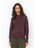 soyaconcept Pullover "Kanita" in Dunkelbraun